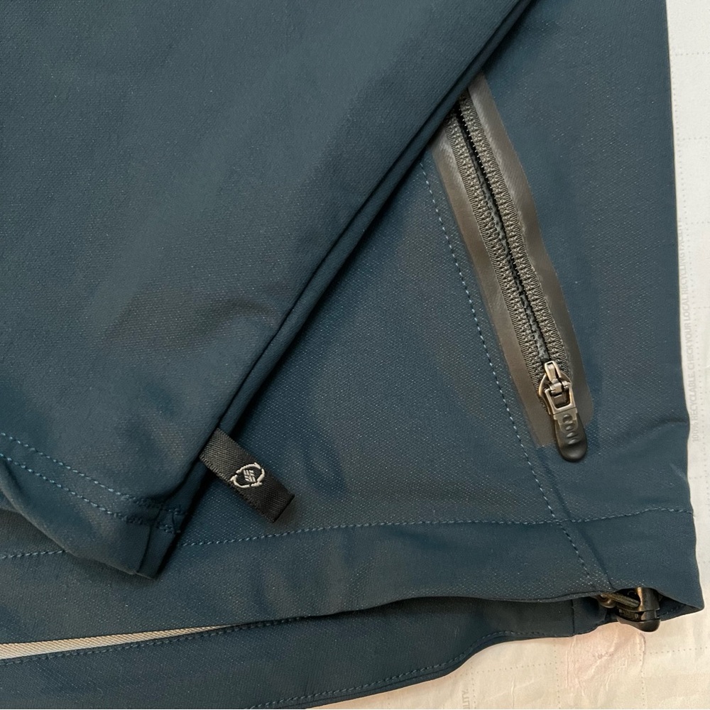Columbia Titanium‎ Tech Men’s XL Interchange Ascender Jacket Navy Blue Softshell - Picture 9 of 13